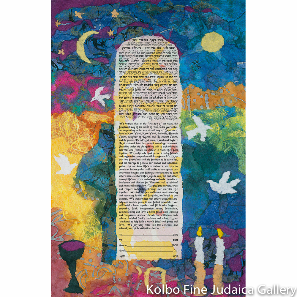 Colors of Life Ketubah