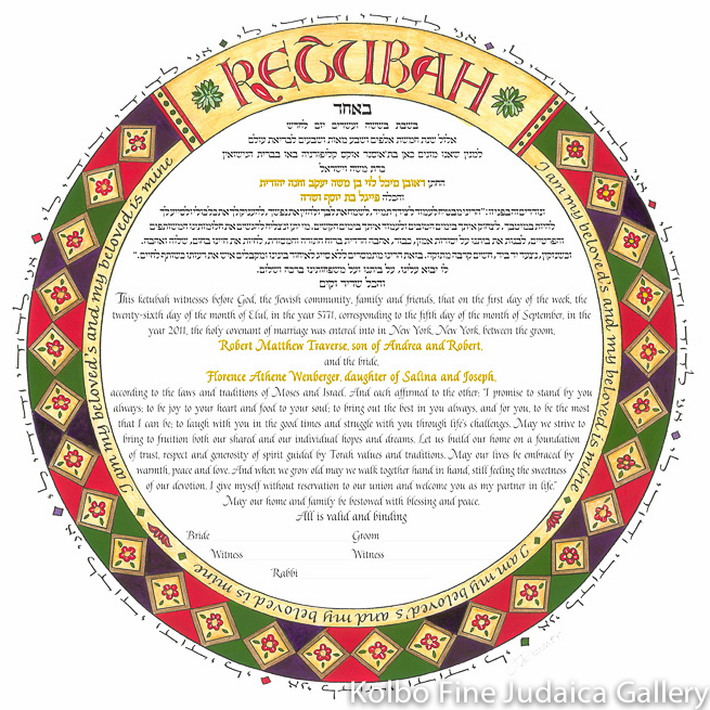 Circle of Rome Ketubah