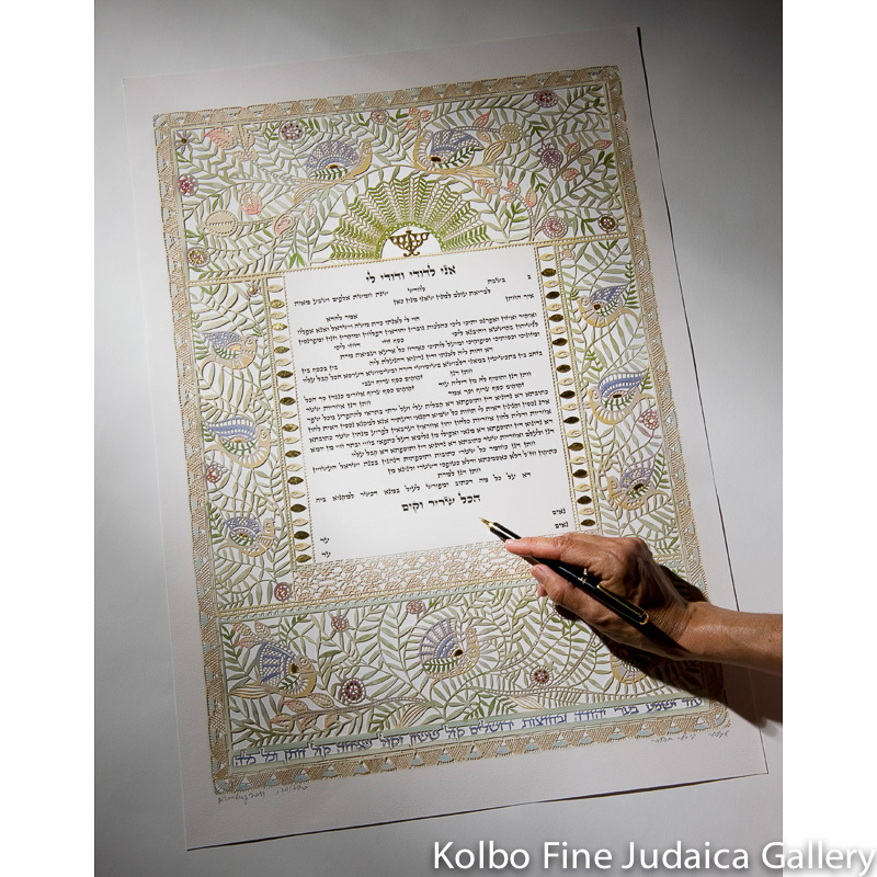 Birds of Paradise Ketubah