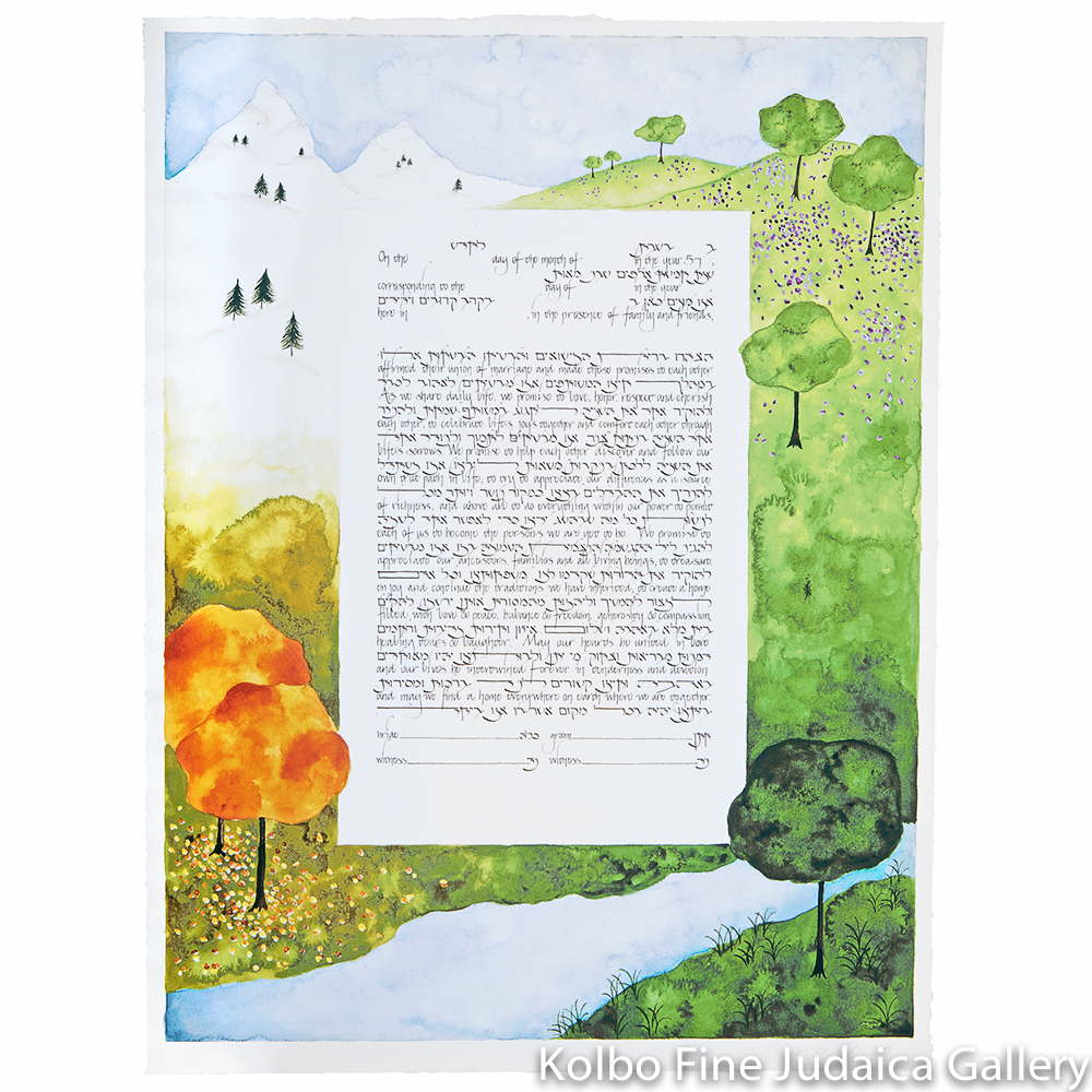 Four Seasons Ketubah