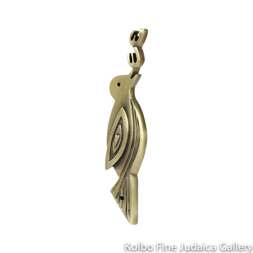 Mezuzah, Songbird, Brass