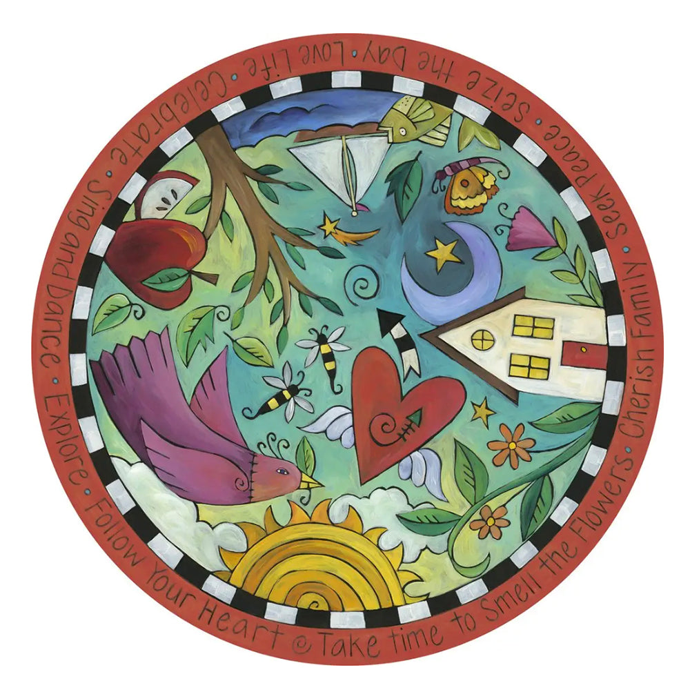 Lazy Susan, Playful Day, 18"