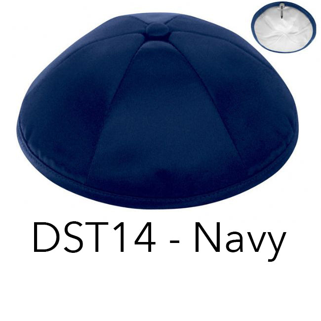 Deluxe Satin Kippot by the Dozen - Kolbo Fine Judaica Gallery